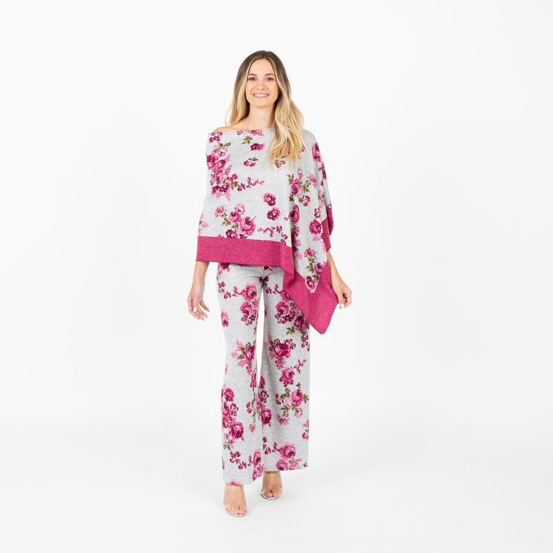 Paula Coverup in Heather Rose Floral